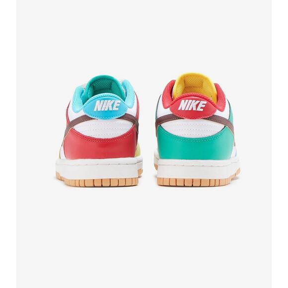 SZ 4.5y - Nike Dunk Low Free 99 White (GS) - New w/ box - Picture 6 of 8